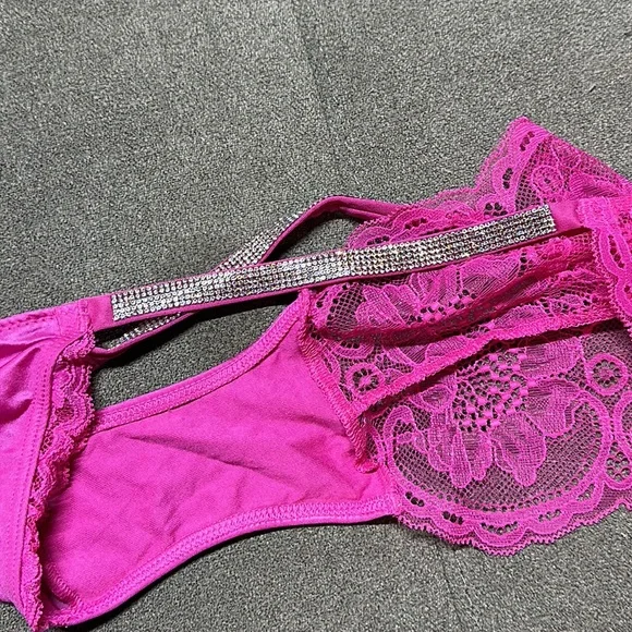 😍😍Victoria’s Secret Micro Lace Shine Strap Cheekini Panty😍😍 - Picture 8 of 8